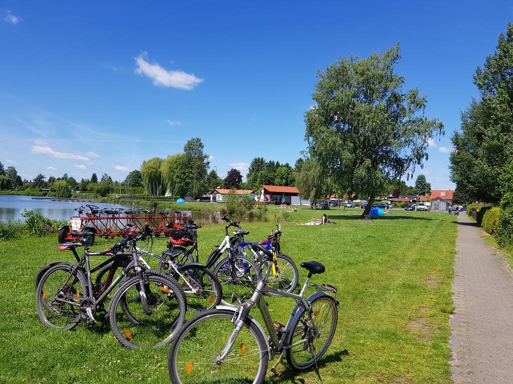 Ferienhaus Am See Hungen Luaran gambar